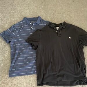 Two J. Crew Polo Shirts. Casual Wear. Size XL